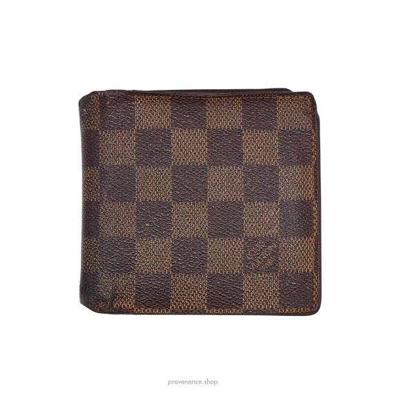 🔴 Louis Vuitton Marco Wallet - Damier Ebene - Picture 1 of 9